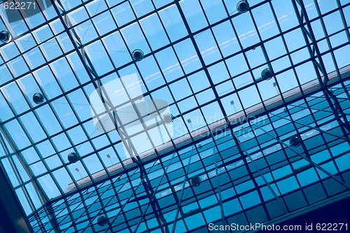Image of abstraction, geometric engineering construction