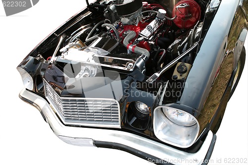 Image of Engine of Sport Car 70th