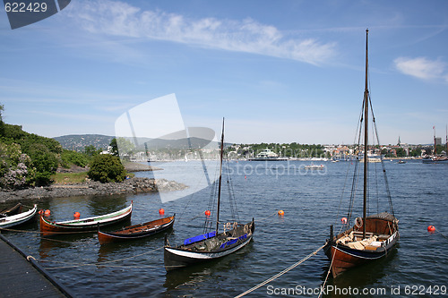 Image of Boats in harbor