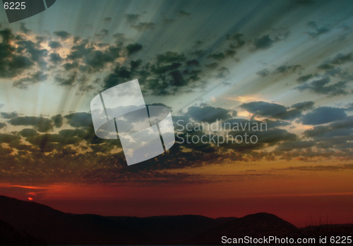 Image of Sunset Rays