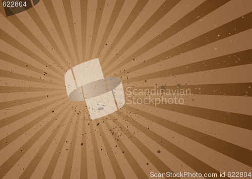 Image of radiate brown grunge