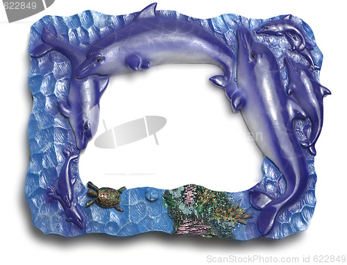 Image of Blue frame