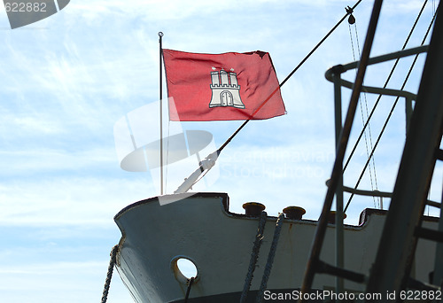 Image of Hamburg flag