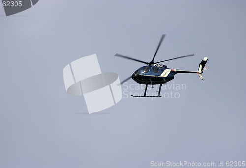 Image of police helicopter
