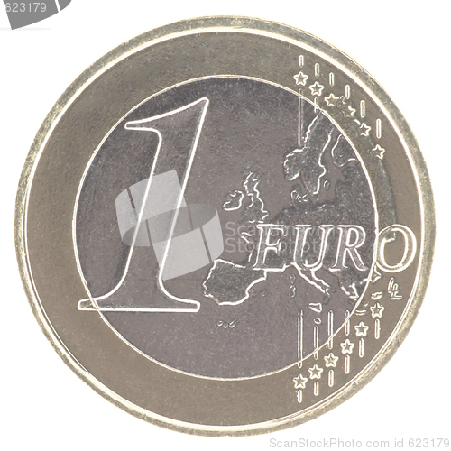 Image of Uncirculated 1 Euro new map