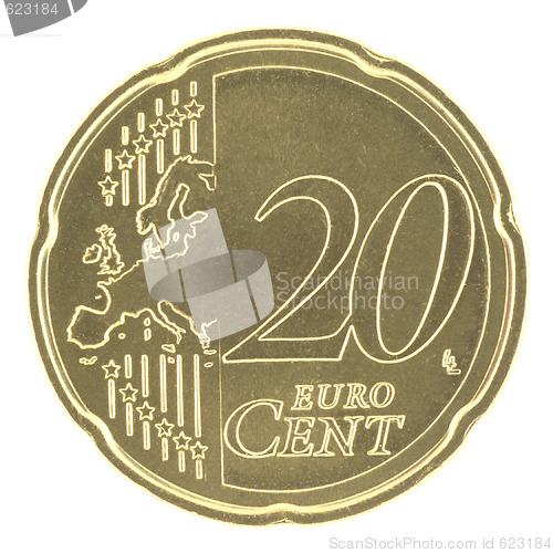 Image of Uncirculated 20 Eurocent new map