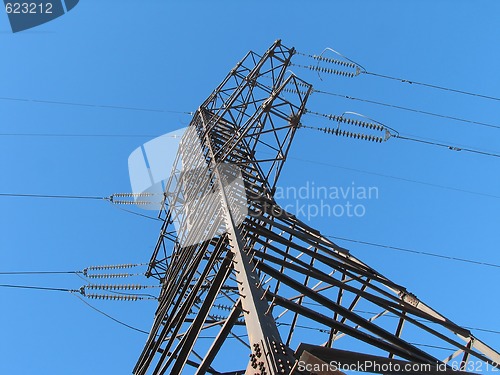 Image of Power transmission pole