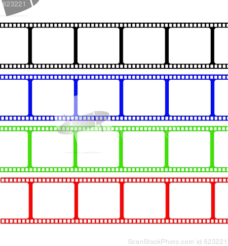 Image of Film Stripe Colors