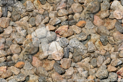 Image of Seamless Background Gravel Stones