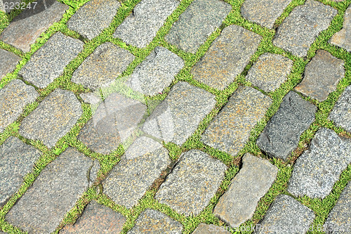 Image of Grass pavement