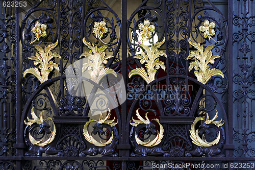 Image of Ironwork fence