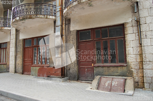 Image of abandoned building