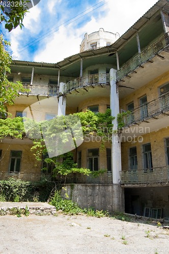 Image of abandoned building