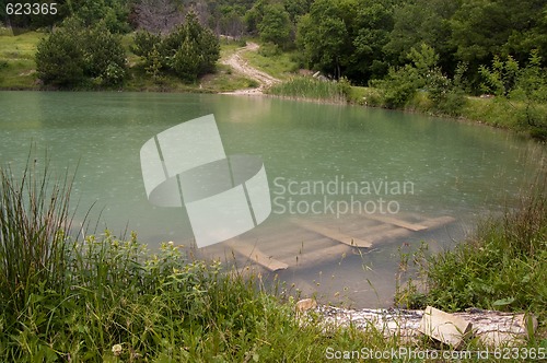 Image of Lake Mountains Landscape