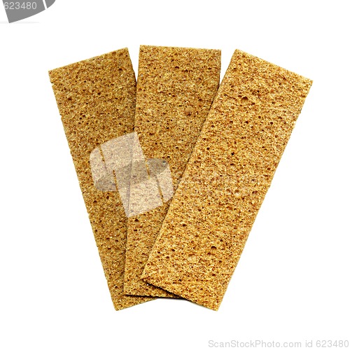 Image of Three crispbreads