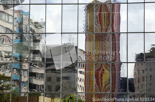 Image of Glass facade La Defense