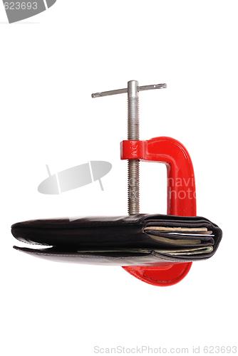 Image of Wallet and Clamp