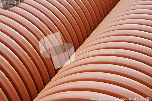 Image of Plumbing tubes close-up