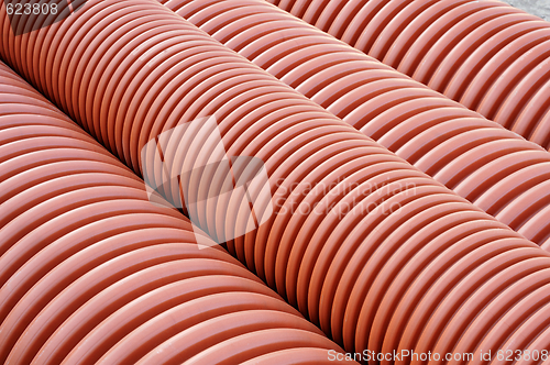 Image of Plumbing tubes close-up