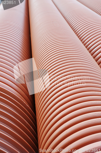 Image of Plumbing tubes close-up