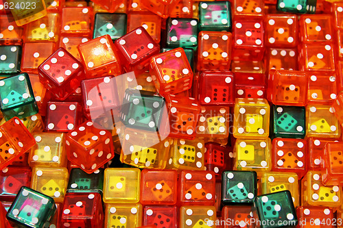 Image of Colorful dices