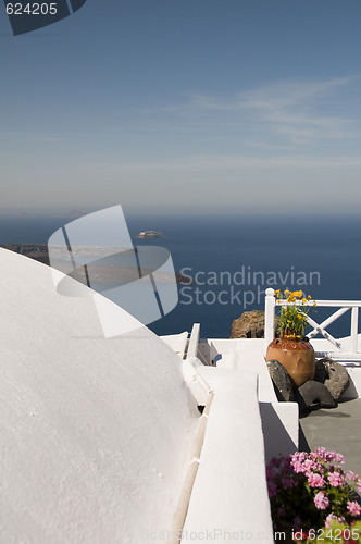 Image of incredible imerovigli santorini sea view