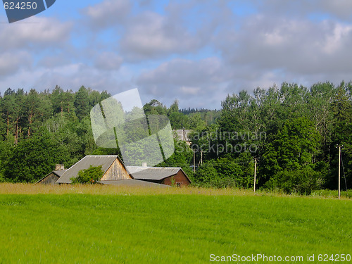 Image of A farm in the country