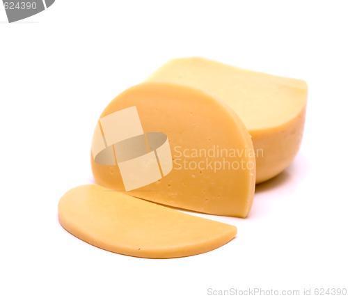 Image of Cheese isolated on white