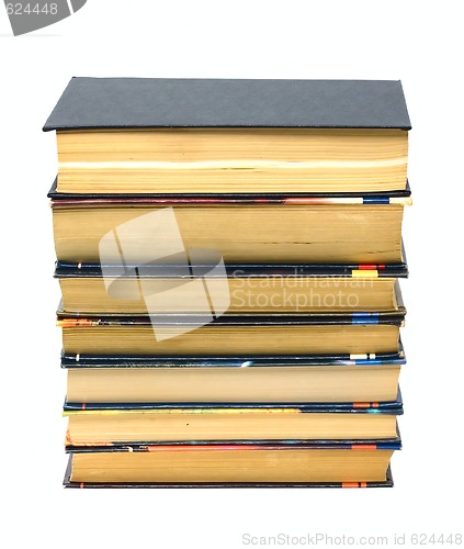 Image of Books isolated on white