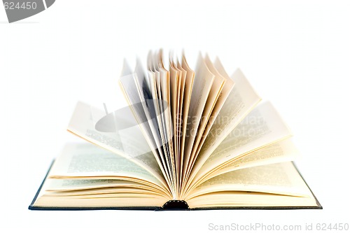 Image of Open Book isolated on white
