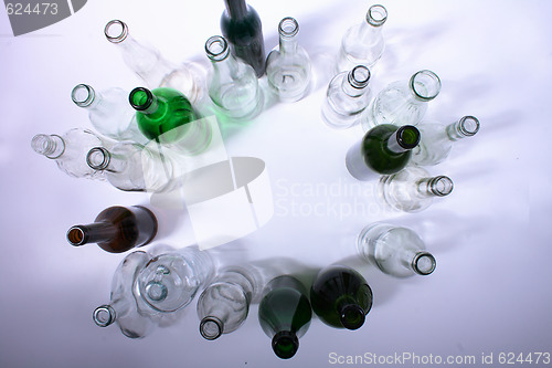 Image of glass bottles