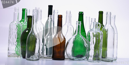 Image of glass bottles