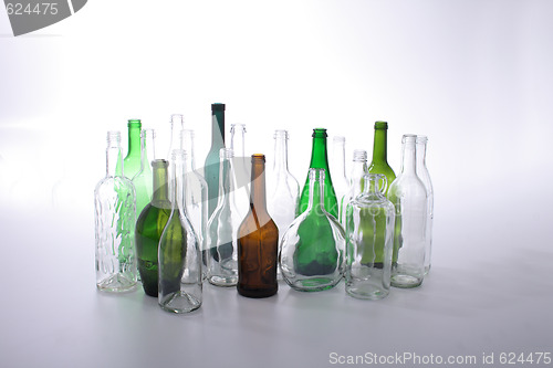 Image of glass bottles