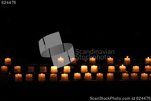 Image of candles background