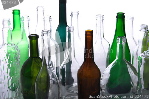 Image of glass bottles