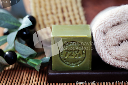 Image of olive oil soap