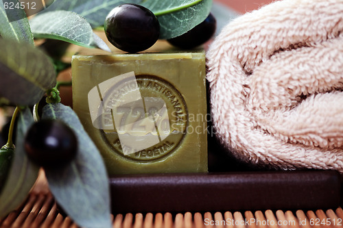 Image of olive oil soap
