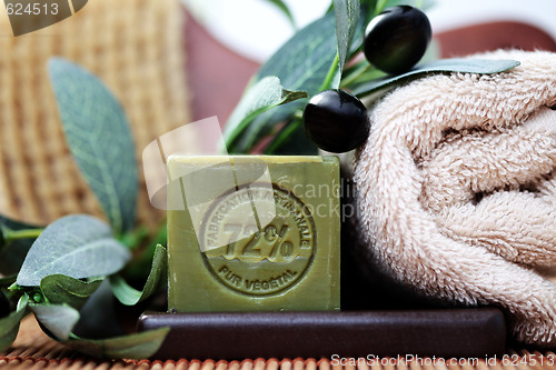 Image of olive oil soap