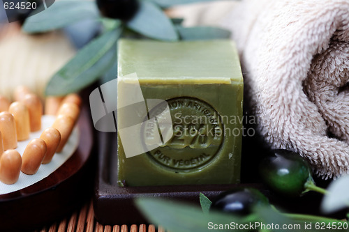 Image of olive oil soap