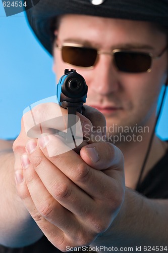 Image of Man with gun