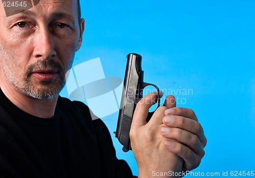 Image of Man with gun