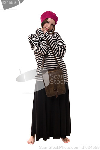 Image of playful woman