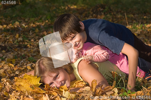 Image of autumn happiness