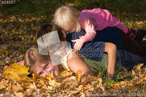 Image of autumn happiness