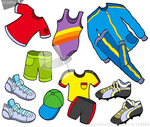 Image of Sport clothes collection