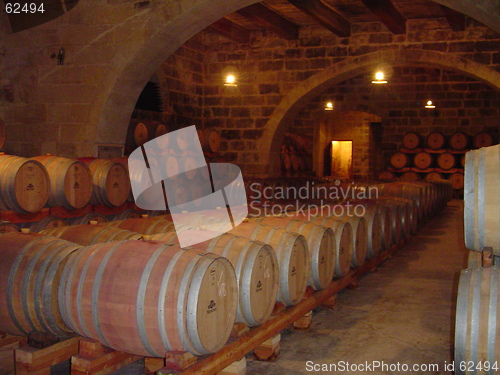 Image of Wine barrels