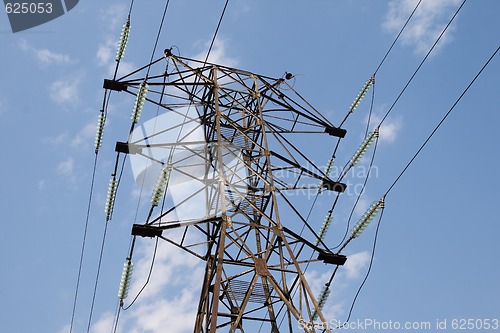 Image of Power transmission tower