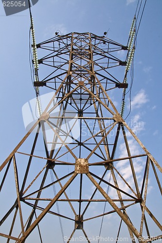 Image of Power transmission pole