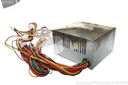 Image of Burnt power supply
