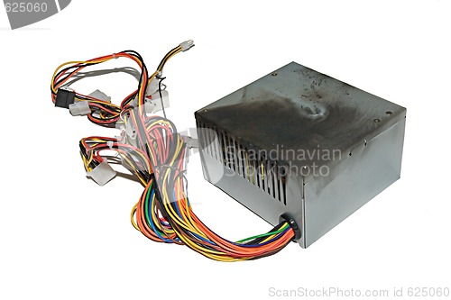 Image of Burnt power supply